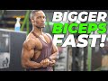 10 BEST Exercises for BIGGER BICEPS!