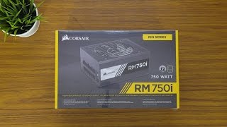 Video thumbnail for Corsair RM750i - Modular Power Supply | Unboxing by James Chia