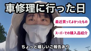 【なんかごちゃ混ぜ動画】車修理行ったり、スーパーにお買い物行ったり、尺が足りなくて色々喋ったりした