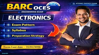 Download lagu BARC OCES Electronics 2026 | Complete Syllabus Complete Strategy & How to Crack in First Attempt mp3