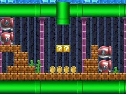 [NSDBU] 6-5 Drainpipe Drift ⚡️ by DonkeyMint ⚡️ SUPER MARIO MAKER Raw GAMEPLAY