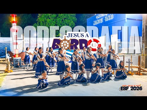🛟COREOGRAFIA - SEJA O CAPITÃO (EBF 2026 - Jesus a Bordo) Apicum-Açu MA