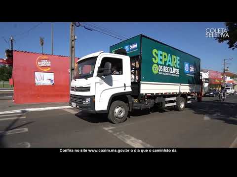 Ampliação coleta seletiva em Coxim