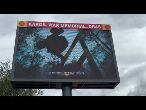 DRAS Kargil war Video