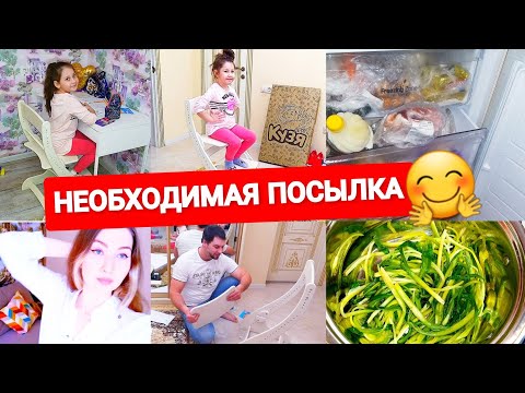 ВЛОГ🤯СБОРКА ОТ МФ КУЗЯ✅ РАСТУЩИЙ СТУЛ ПАВЛИН ДО+16🤡ЧТО В МОРОЗИЛЬНИКЕ🙈Любимый САЛАТ ИЗ ЧЕРЕМШЫ/Марин