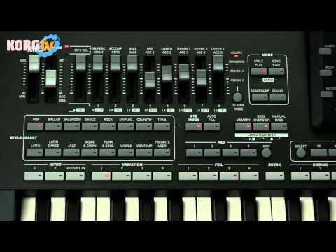 KORG Pa3X Video Anleitung - Teil 3 - Styles