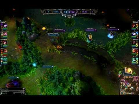 Miss Fortune Pentakill Vs Ashe Quadrakill