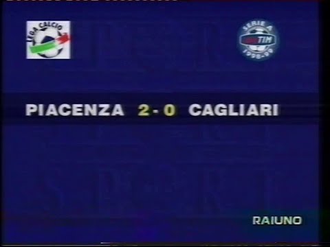 SERIE A 1998/1999: PIACENZA - CAGLIARI 2-0