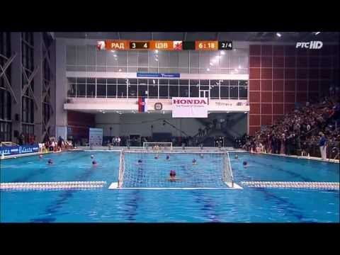 Vaterpolo, finale Kupa Srbije, Radnički - Crvena zvezda 11:12 (26.01.2014.), cela utakmica