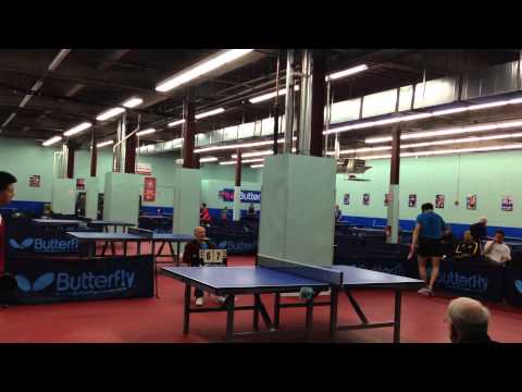 Bowen Chen vs Alex Ruichao Chen MDTTC Butterfly Cup April, 2014 Final