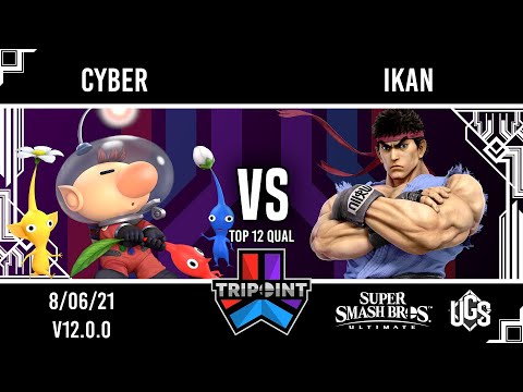Tripoint Smash 108 - Top 12 Qual - Cyber(Olimar) Vs. Ikan(Ryu)
