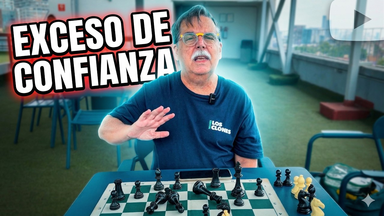 El exceso de confianza el enemigo del Ajedrez