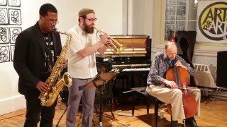 James Brandon Lewis LOTUS - at NYC Free Jazz Summit / Arts for Art - April 5 2016
