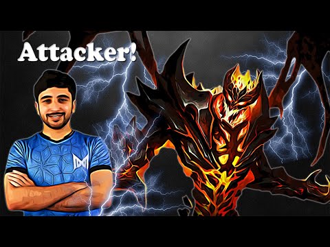 Attacker - Shadow Fiend Midlane | Dota 2 7.28a Gameplay