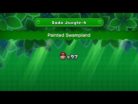 New Super Mario Bros  U Gameplay Walkthrough Soda Jungle 4