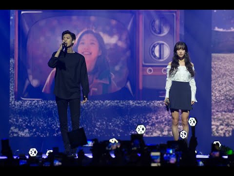 💗Stay With Me -Chanyeol EXO Feat Seola WJSN at KCON in Australia 2017💗