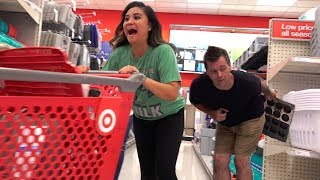 Farting with really LONG FARTS at Target