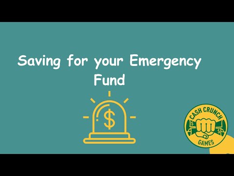 Saving for Your Emergency Fund