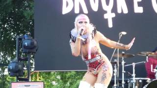 BROOKE CANDY &quot;Feel Yourself (Alcohol) Live @ LA PRIDE 2017