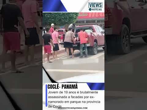 Jovem de 19 anos é brutalmente assassinada a facadas por ex-namorado em parque na província de Coclé