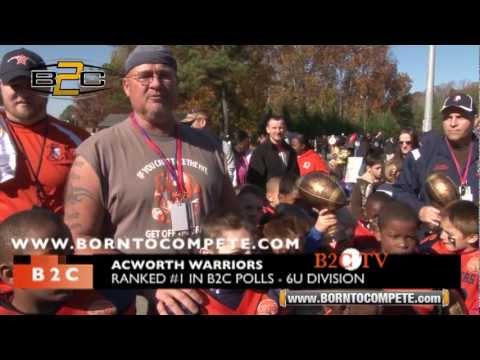 B2C: Acworth Warriors (6U) and Central Dekalb Jaguars (8U)