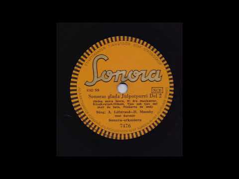 SONORA-ORKESTERN MED BARNKÖR - SONORAS GLADA JULPOTPURRI DEL 2