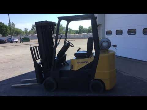 Daewoo Forklift GC30E-3 | Lot 2-61191 | Online Auction | Repocast.com