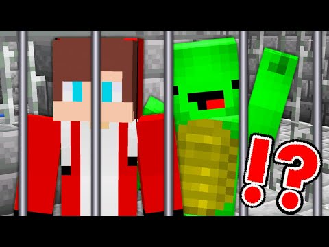 JJ and Mikey - JJ and Mikey ESCAPE The ROOM in Minecraft Funny Challenge - Maizen Mizen JJ Mikey