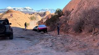 Cybertruck Starting Hell's Revenge Moab Utah