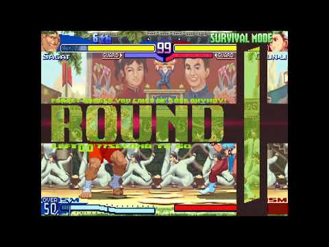 Learning Crouch Cancelling in Street Fighter Alpha 3, Inputs Included - Part 2