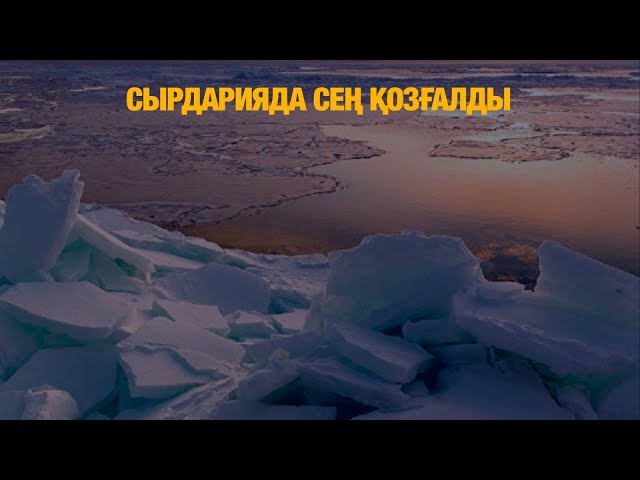 Сырдарияда сең қозғалды