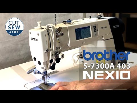Garment  sewing machinery brother s-7300