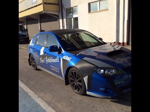 Rally Team Hotele Gołębiewski Trening Kielce Subaru Impreza