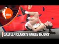 Caitlin Clark leaves the game after apparent ankle tweak | WNBA on ESPN