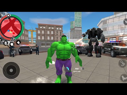 Play with HULK in Vegas Crime Simulator 2 Police War - IOS/Android GamePlay ​   @elliotNaxeex ​