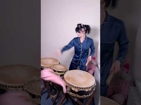 Good morning! I’m your that one loud neighbour! #maneskin #taiko #drumcover #rock #akatsukidrums