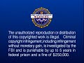 FBI Warning Blue Screen