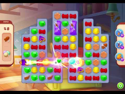 HomeScapes Level 9840 no boosters (9890 for other countries)