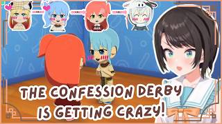 Subaru LOSES IT Over Choco-Sensei, Miko, Suisei & Noel’s LOVE SQUARE! 😭💀 | Hololive Clip