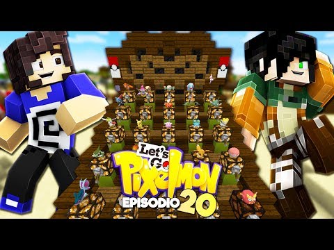 SFIDO EREN AL MINIGAME "INDOVINA IL POKEMON" - Minecraft ITA - Let's GO Pixelmon #20 w/ErenBlaze