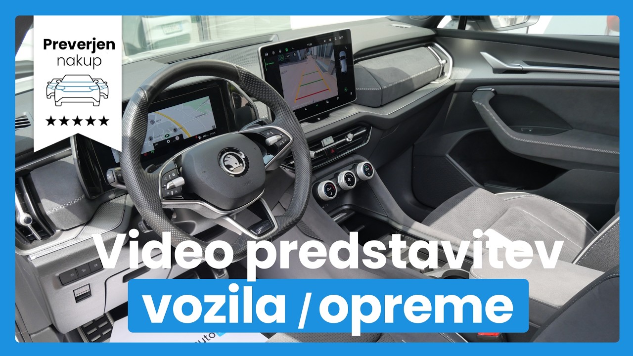 Škoda Kodiaq 2.0 TDI Sportline DSG - VL. NAPRAVA - SLO