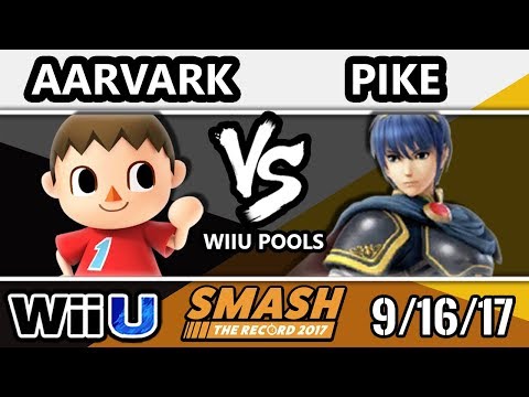 STR 2017 Smash 4 - BSD | Aarvark (Villager) Vs  oS | Pike (Marth) - Smash Wii U