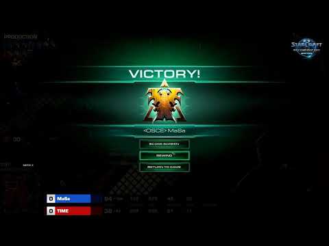 MaSa vs. TIME - TvT - WCS WINTER(世界盃聯賽 冬季賽) - 美洲區 - Match2