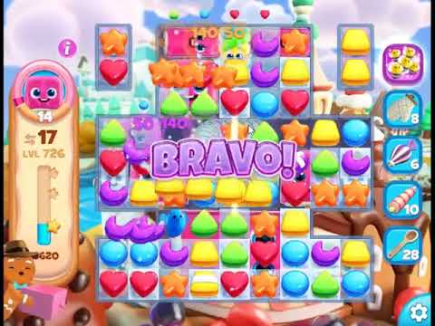 Cookie Jam Blast Level 726 - NO BOOSTERS 🍪 | SKILLGAMING ✔️