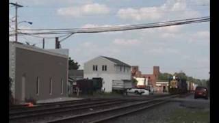 preview picture of video 'CSX B738 at Bridgeport July 15 2008'