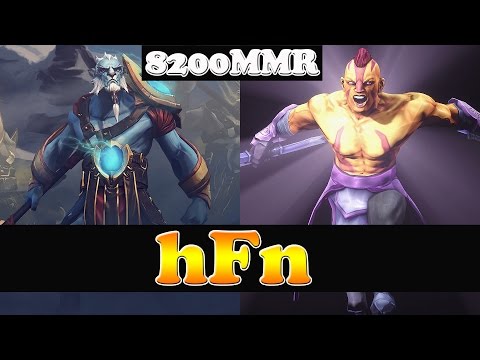Dota 2 - hFn 8200MMR Plays Phanton Lancer And Anti-Mage  - Ranked Match Gameplay
