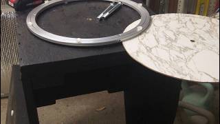 Adding a Lazy-Susan bearing to a Dobsonian telescope azimuth axis ($36) - Odyssey 1