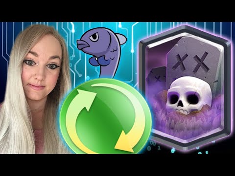 THE BEST GRAVEYARD CONTROL DECK FOR ALL ARENAS in CLASH ROYALE