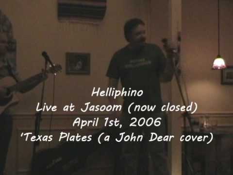 Helliphino - 'Texas Plates (John Dear Cover)'