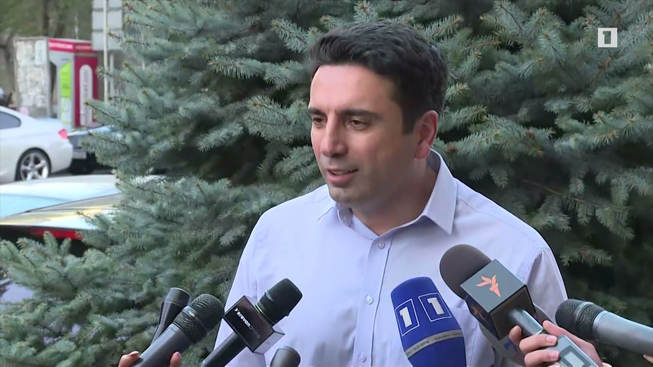 Ալեն Սիմոնյանի ճեպազրույցը